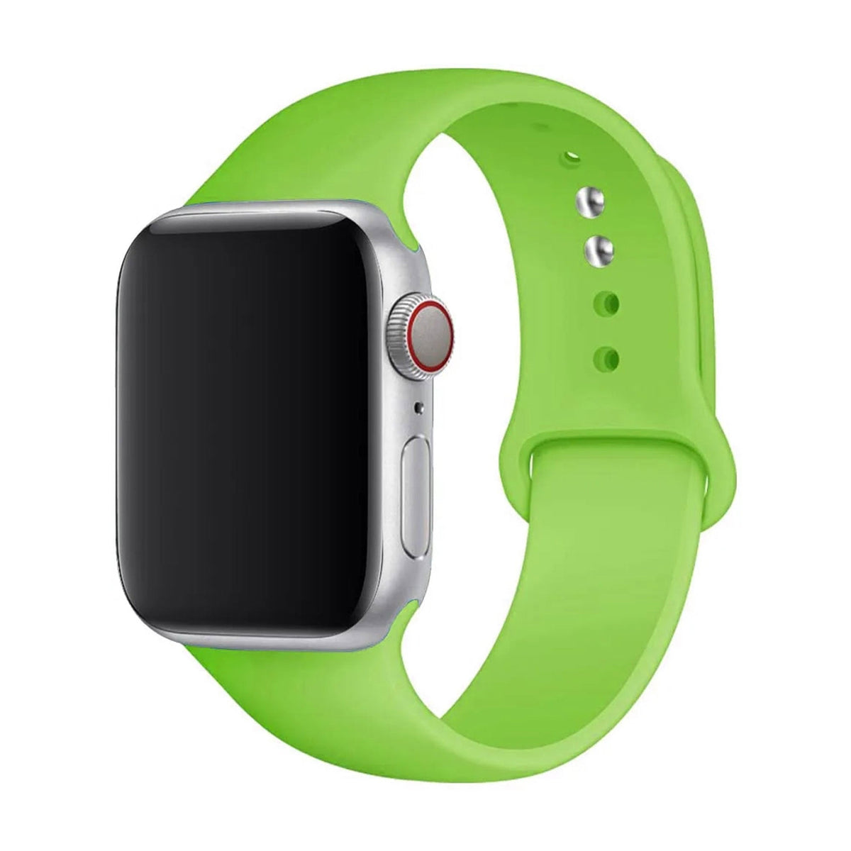 Apple Watch Kautschukarmband Hellgrün