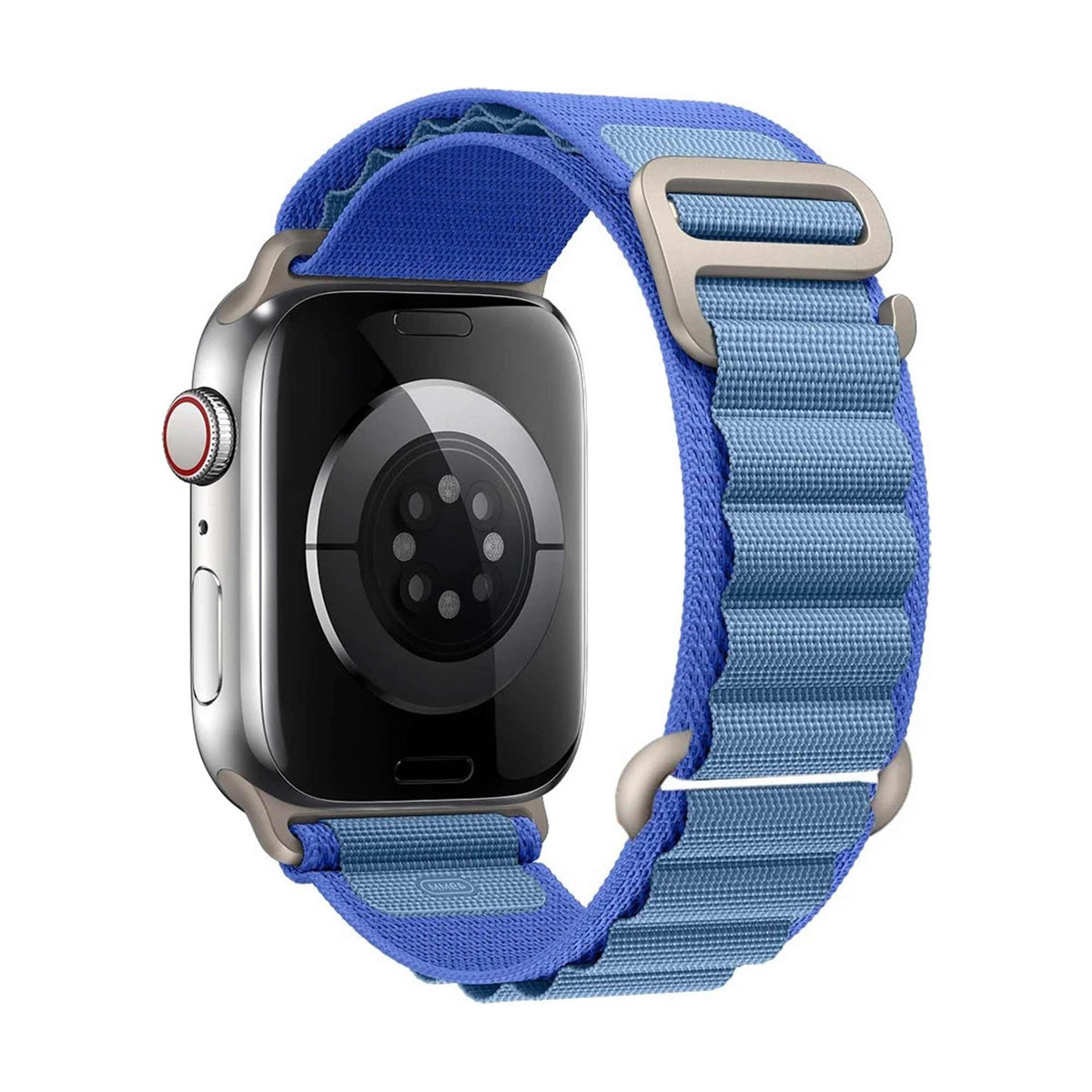 Apple Watch Nylon Aktiv Armband Blau