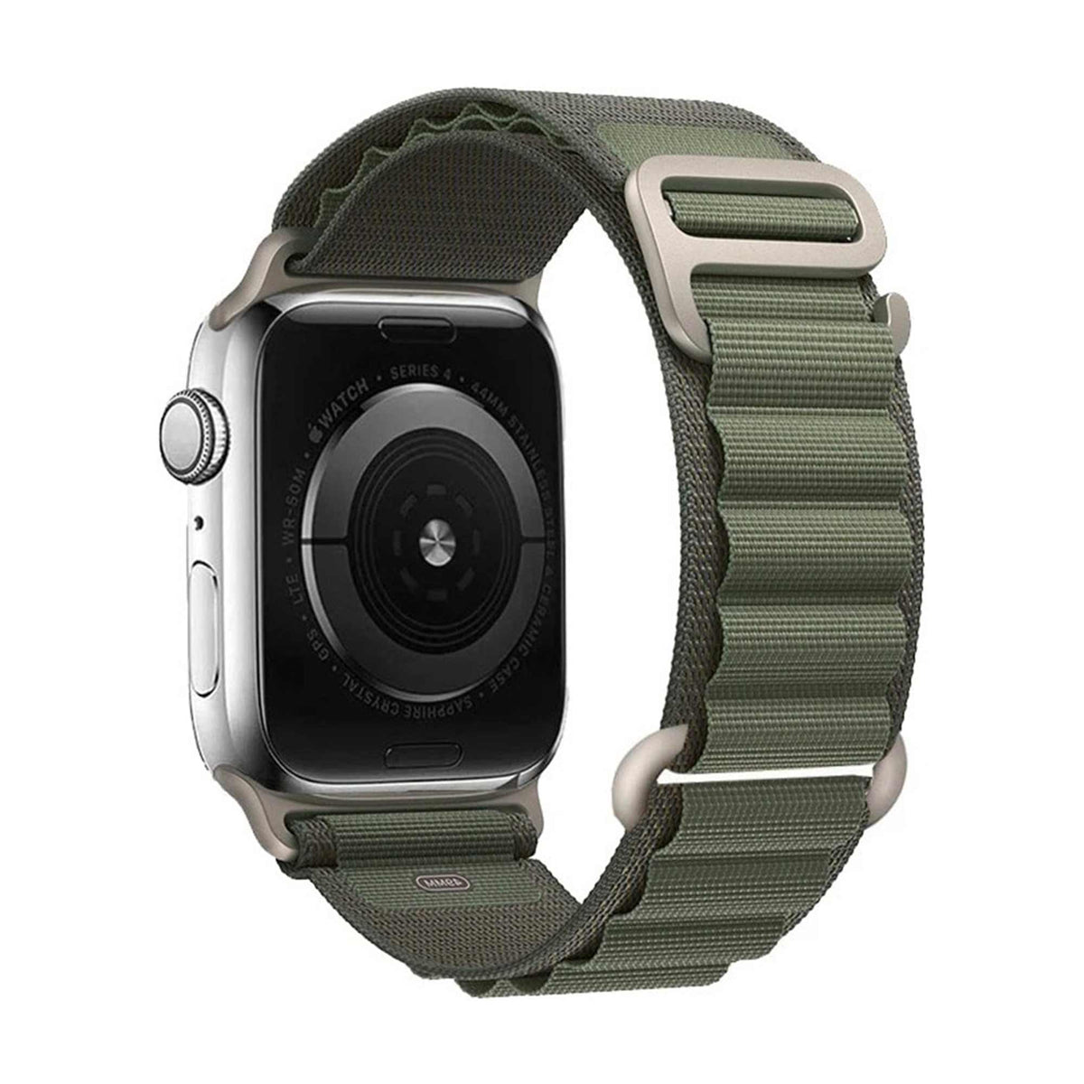 Apple Watch Nylon Aktiv Armband Olive