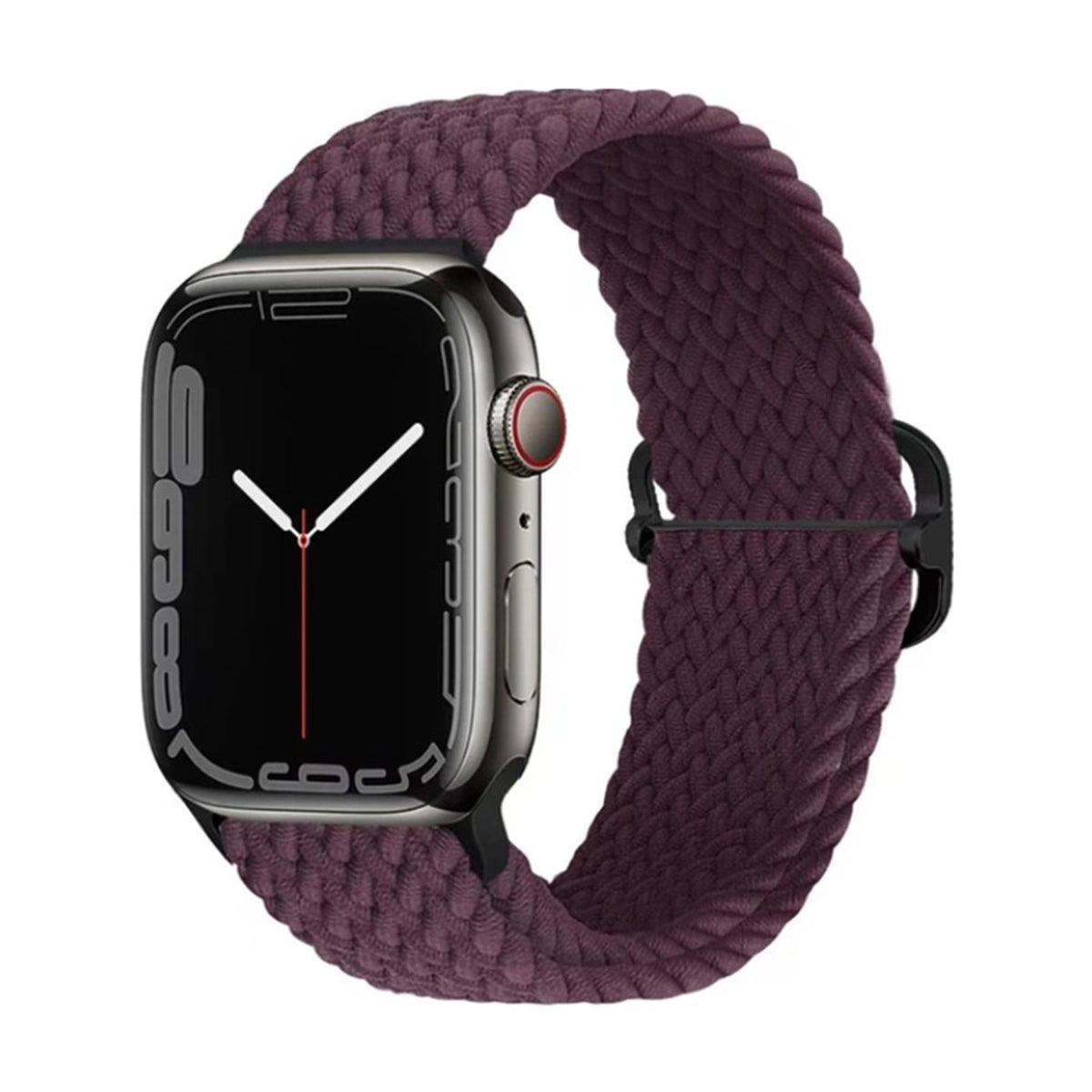 Apple Watch Nylon Weinrot